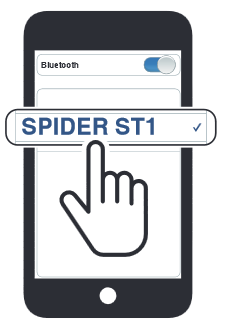 Sena - SPIDER ST1 - Telefon párosítása 3. lépés Telefon párosítása 3. lépés