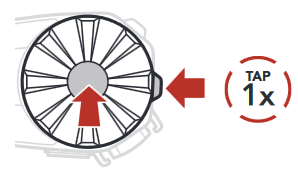 Sena - SPIDER ST1 - Kikapcsolás Kikapcsolás