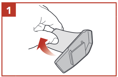 Sena - SPIDER ST1 - A ragasztott felületi szerelőlap használata 1. lépés A ragasztott felületi szerelőlap használata 1. lépés