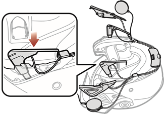 Sena - SRL-Mesh - Pasul 11 de instalare a căștii rabatabile Pasul 11 de instalare a căștii rabatabile