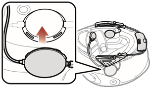 Sena - SRL-Mesh - Pasul 12 de instalare a căștii integrale Pasul 12 de instalare a căștii integrale