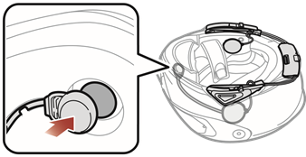 Sena - SRL-Mesh - Pasul 14 de instalare a căștii integrale Pasul 14 de instalare a căștii integrale