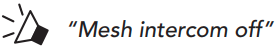 Sena - SRL-Mesh - Mesh Intercom oprit Pasul 2 Mesh Intercom oprit Pasul 2