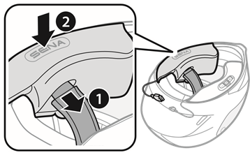 Sena - 10Upad - Installation Schritt 2 Installation Schritt 2