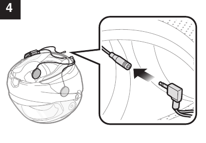 Sena - SF1 - Korak 4 pri namestitvi Korak 4 pri namestitvi