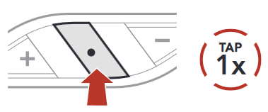Sena - ACS10 - Démarrer/Terminer la conversation avec le premier ami intercom D Démarrer/Terminer la conversation avec le premier ami intercom D