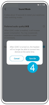 Soundcore - Space Q45 - LDAC Step 4 LDAC Paso 4
