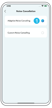 Soundcore - Space Q45 - Noise Cancellation Step 1 Cancelación de Ruido Paso 1