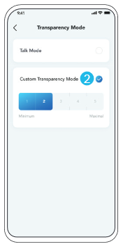 Soundcore - Space Q45 - Transparency Step 2 Transparencia Paso 2