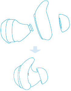 Soundcore - Spirit Dot 2 - Wearing Step 1 Wearing Step 1