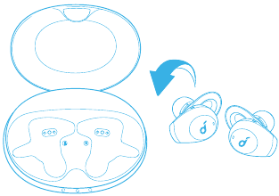 Soundcore - Life Dot 2 NC - Charging Step 1 Charging Step 1
