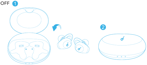 Soundcore - Life Dot 2 NC - Powering Off Powering Off