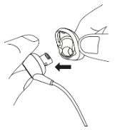 HyperX - Cloud Buds - Changing Ear Tips Step 2 Quloq Uchlarini O'zgartirish 2-qadam