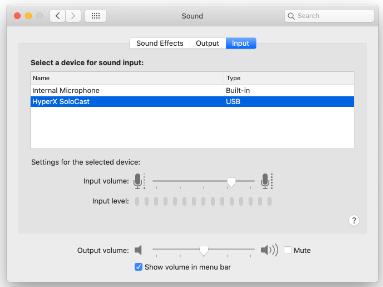HyperX - SoloCast HMIS1X-XX-BK/G - macOS Step 2 macOS Vaihe 2