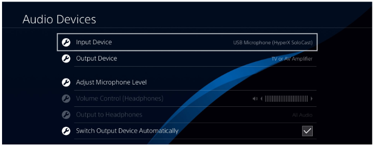 HyperX - SoloCast HMIS1X-XX-BK/G - Using with PS4™ Step 3 Käyttö PS4™:n kanssa, vaihe 3