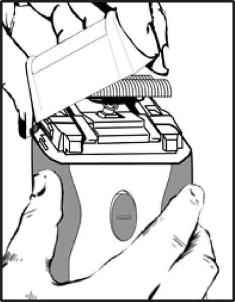 Wahl - FLEX SHAVE - Cleaning Step 1 Cleaning Step 1 (Hapi 1 i pastrimit)