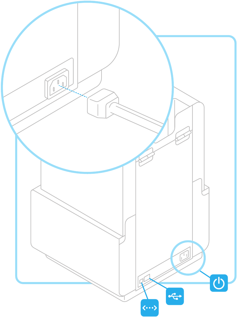 Formlabs - Form 2 - Ligar Cabos Ligar Cabos