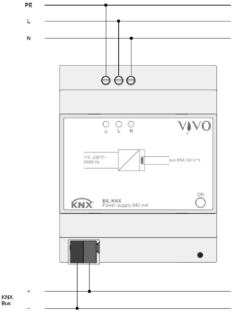 Vivo - Buri KNX - KNX-väylälinja KNX-väylälinja