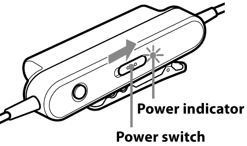 Sony - MDR-NC40 - Ascolto della musica Fase 3 Ascolto della musica Fase 3