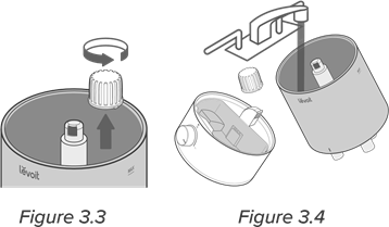 Levoit - Dual 150 Series - Cleaning Step 2 Cleaning Step 2
