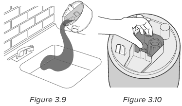 Levoit - Dual 150 Series - Descaling Your Humidifier Step 3 Descaling Your Humidifier Step 3