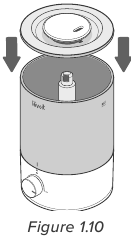 Levoit - Dual 150 Series - Filling & Refilling Step 3 Filling & Refilling Step 3