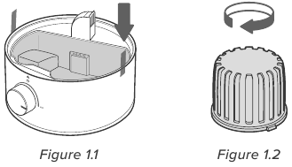 Levoit - Dual 150 Series - GETTING STARTED Step 1 GETTING STARTED Step 1