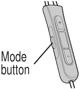 Bose - QuietComfort 20 - Bytte modus Bytte modus