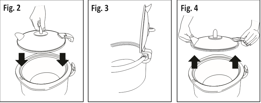 Crock-Pot - SCV803-SS - ZA POČASNE KUHALNIKE CROCK-POT® S POKROVOM NA TEČAJIH ZA POČASNE KUHALNIKE CROCK-POT® S POKROVOM NA TEČAJIH