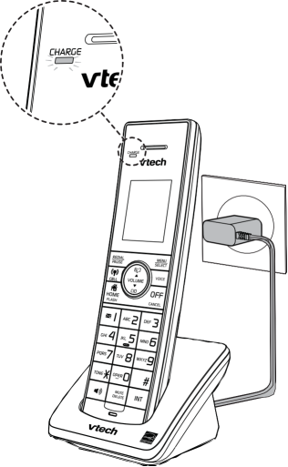 VTech - DS6072 - Батареяны зарядтау Батареяны зарядтау