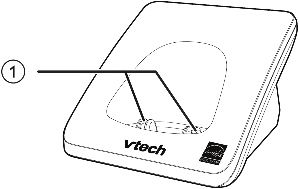 VTech - DS6072 - Зарядтағышқа шолу Зарядтағышқа шолу