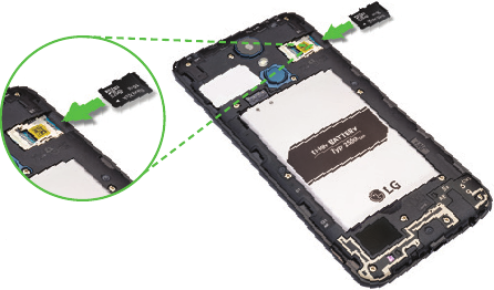 LG - Risio 3 - Батареяны және карталарды салу - 3-қадам Батареяны және карталарды салу - 3-қадам