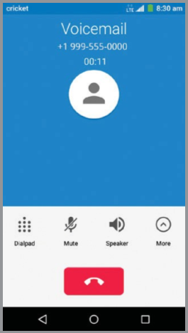 ZTE - Grand X Max+ - Обаждания и гласова поща - Проверка на гласовата поща Обаждания и гласова поща - Проверка на гласовата поща