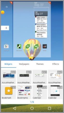 ZTE - Grand X Max+ - Персонализиране - Добавяне към началния екран Персонализиране - Добавяне към началния екран