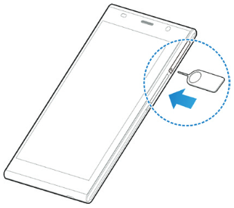 ZTE - Grand X Max+ - Настройка на телефона - Стъпка 3 - Поставете тавата Настройка на телефона - Стъпка 3 - Поставете тавата