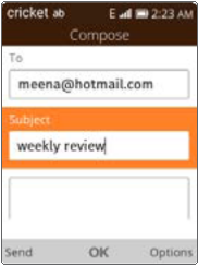 Създаване и изпращане на имейл съобщение