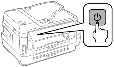Epson - ET-16500 - How to use - Step 12 - Turn on Как да използвате - Стъпка 12 - Включете