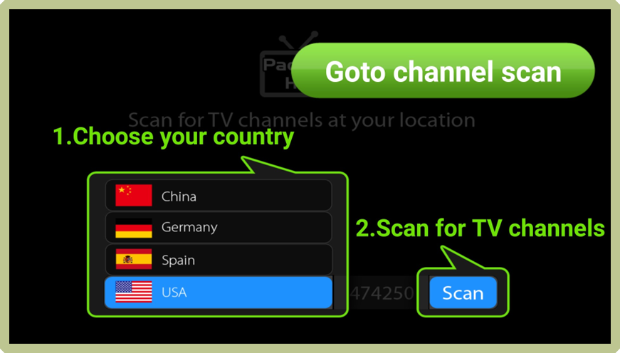 Steren - Mobile Tuner - CÓMO USAR - Paso 2 - Abra la aplicación CÓMO USAR - Paso 2 - Abra la aplicación
