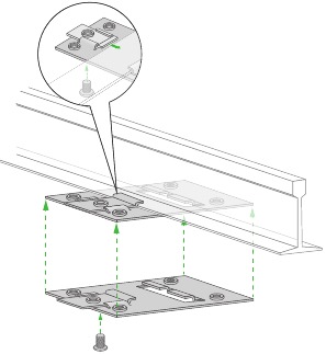 NETGEAR - Orbi Pro SRC60 - A szatelit felszerelése álmennyezetre - 1. lépés A szatelit felszerelése álmennyezetre - 1. lépés