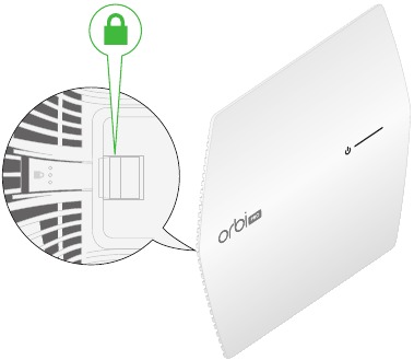 NETGEAR - Orbi Pro SRC60 - A szatelit felszerelése falra - 3. lépés A szatelit felszerelése falra - 3. lépés