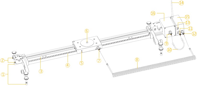 Sevenoak - SK-MTS100 - Componentes Componentes