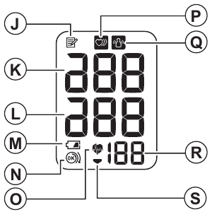 Omron - HEM-7120 - Visión general - Pantalla Visión general - Pantalla