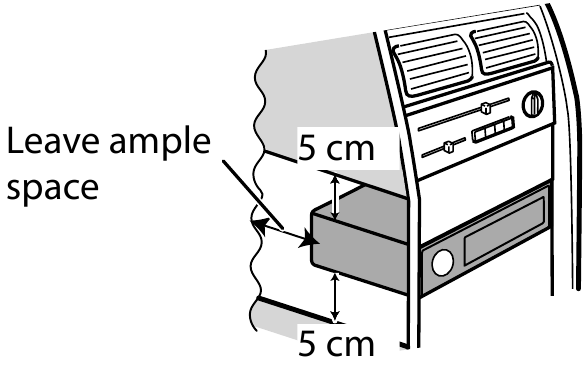 Pioneer - DEH-S210UI - Pemasangan Pemasangan