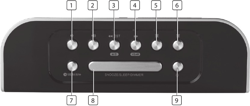 AudioSonic - CL-1475 - Piezas Piezas