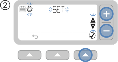 Honeywell Home - T3 - Datum i vrijeme - Korak 2 Datum i vrijeme - Korak 2