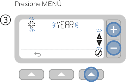 Honeywell Home - T3 - Datum i vrijeme - Korak 3 Datum i vrijeme - Korak 3
