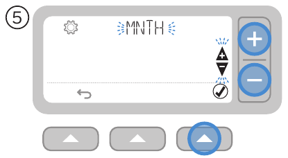 Honeywell Home - T3 - Datum i vrijeme - Korak 5 Datum i vrijeme - Korak 5