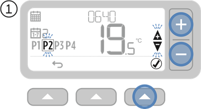 Honeywell Home - T3 - Izbriši razdoblje - Korak 1 - Odaberite razdoblje Izbriši razdoblje - Korak 1 - Odaberite razdoblje