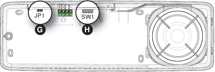 Tecnoalarm - SIRTEC BUS - Namestitev - 5. korak Namestitev - 5. korak