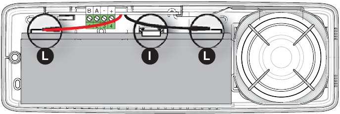 Tecnoalarm - SIRTEC BUS - Namestitev - 6. korak Namestitev - 6. korak